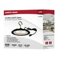 thumbnail image 3 of Nuvo Lighting 60 Watt Hi-Pro Shop Light with Plug 8'' Dia. 3000K Black Finish 120 Volt, 3 of 19