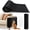 Black, variant on Cat Scratching Pad Dark Gray Trimmable Self-Adhesive Furniture Protector