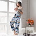 thumbnail image 5 of Pofeuu Police Car Print Women's Fashion Pajama Pants with Pockets Comfy Drawstring Sleep Lounge Bottoms-Small, 5 of 6