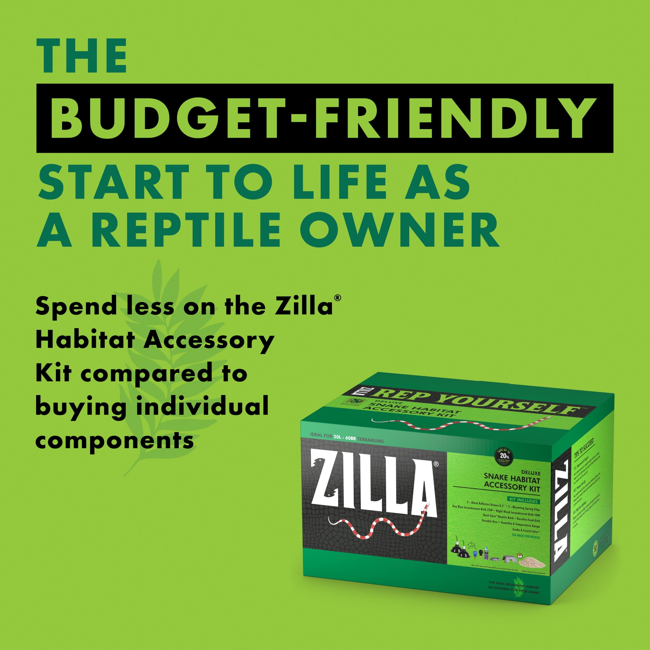 Zilla Snake Habitat Accessory Kit