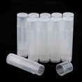 thumbnail image 1 of 10 tubos de bálsamo labial vacíos, envases cosméticos, botellas de lápiz labial, transparentes Claro Colcomx Envase de lápiz labial vacío, 1 of 7