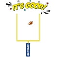 thumbnail image 2 of VWAQ Field Goal Post Decal - Football Wall Decals for Boys Room Decor - PAS28, 2 of 2