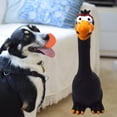 thumbnail image 3 of Novedad Divertido Screaming Chicken Dog Squeaker Entrenamiento Interactivo Masticar Juguete Negro Yuyangstore Juguetes interactivos, 3 of 7
