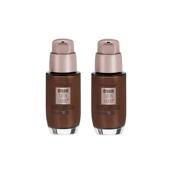 Maybelline New York Dream Liquid Foundation, 1 fl. oz. - Pack of 2 (Cocoa)