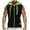 Green, variant on ZZwxWA Men's Sleeveless Slim Fit Hoodie Vest Zipper Drawstring Gilet Jacket with Pocket Men's Bodybuilding Hood Gym Tank Tops Tax Free Weekend