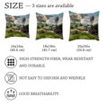 thumbnail image 4 of Pack of 2 Steam Train Railway Pattern Throw Pillow Covers 20x20 Inch, Square Farmhouse Pillowcase, Velvet Cushion Case for Sofa Bedroom Home Decor, 4 of 7