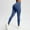 Navy, variant on Bzhegqhd Women's Peach Seamless Solid Color Waist Hip Lift High Waist Yoga Wear Sports Running Fitness Yoga Pants