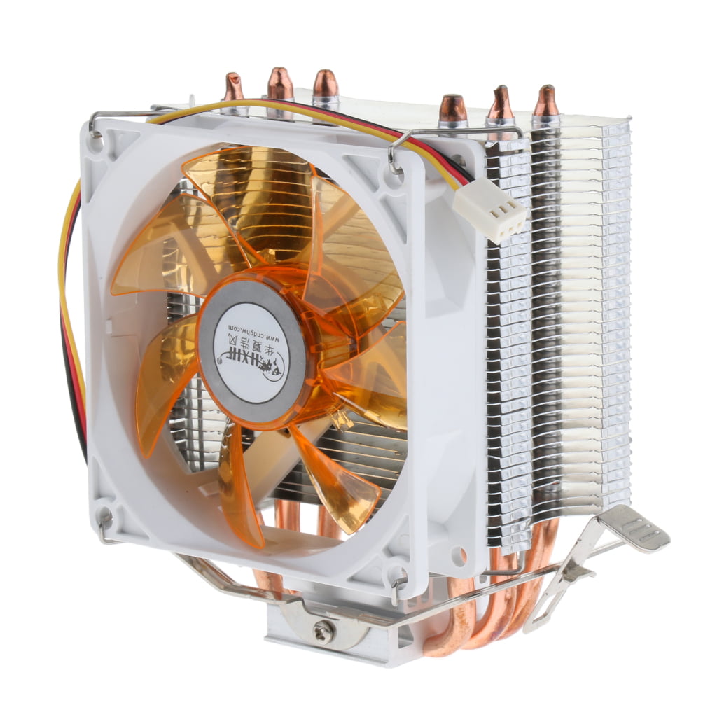 9cm Cooling Fan CPU Cooler Copper Heat Pipe 2500RPM for AMD AM3/AM3+/AM4 