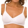 thumbnail image 2 of Maternity Full-Figure Essential Wire-free Nursing Bra--Up to Size 40G, 2 of 4