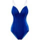 thumbnail image 2 of Disfraz de Conejita de Terciopelo para Mujer Wannsee Azul 2XL Conjunto de Body, 2 of 7