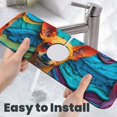 thumbnail image 6 of Sikiie Colorful Textured Chihuahua Splash Guard for Sink Faucet-1 PC Super Absorbent Fast Drying Mat Sink Gadgets-Splash Guard for Kitchen, Sink Mat, 6 of 7