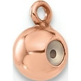 thumbnail image 3 of Gold Filled 14/20 Rose 4.0Mm W/Id Silicone Polished Bead W/Ring - Jbsp, 3 of 5
