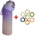 thumbnail image 1 of Sport Air Water Bottle 650ml Drinking Bottle with 7 Flavored, 1 of 8