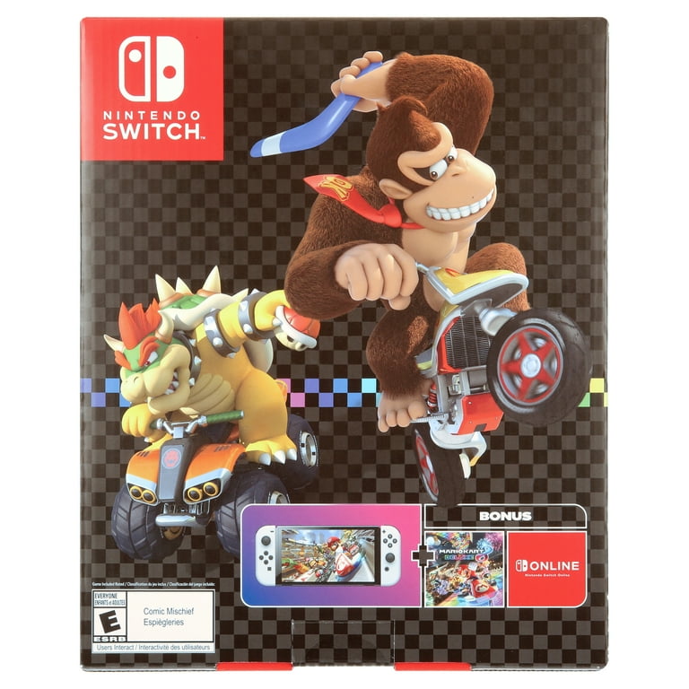 Nintendo Switch – OLED Model Mario Kart 8 Deluxe Bundle