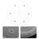 thumbnail image 3 of Plato giratorio con rodamiento de bolas acrílico y rotación de 360 grados, base para bandeja giratoria para especias, mesas, pasteles, baños, cocinas y despensas, 3 of 7