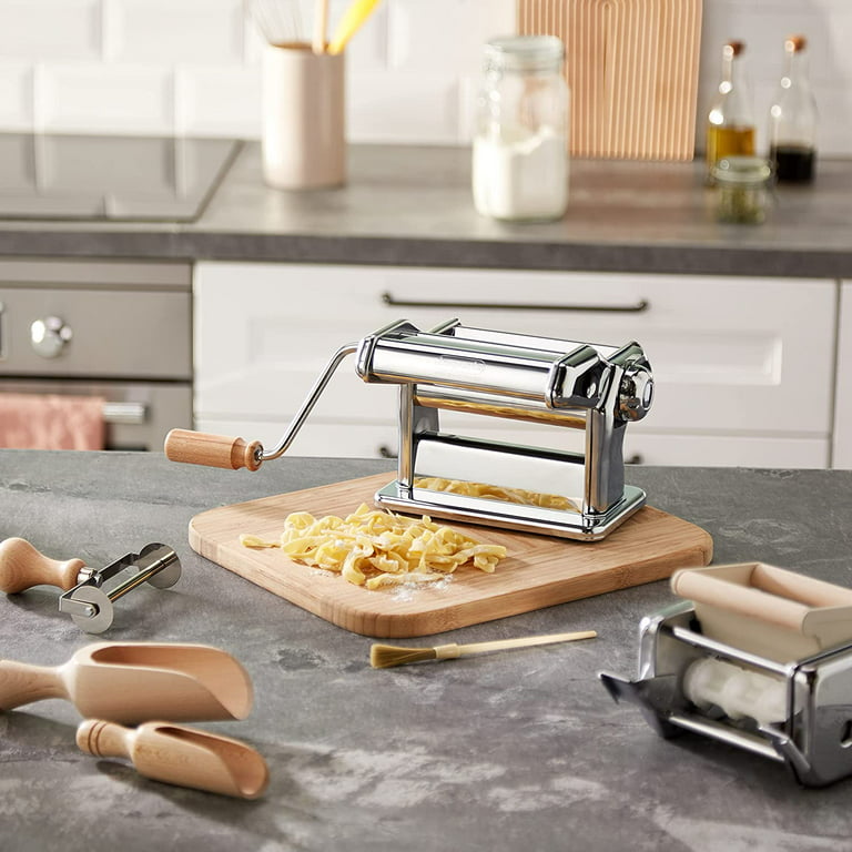 CucinaPro 5 Pieces Pasta Maker Set - Silver for sale online
