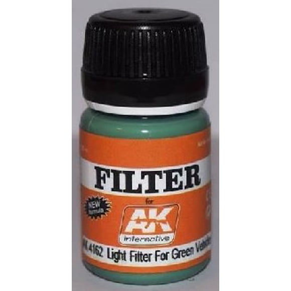 Light Green Filter for Vehicles Enamel Paint 35ml Bottle