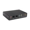 thumbnail image 4 of Tarjeta de sonido USB, duradera, reemplazo/adaptador de audio USB con audio digital SPDIF/aleación de aluminio/tarjeta de sonido externa de 6 canales Hugo Tarjeta de sonido, 4 of 6