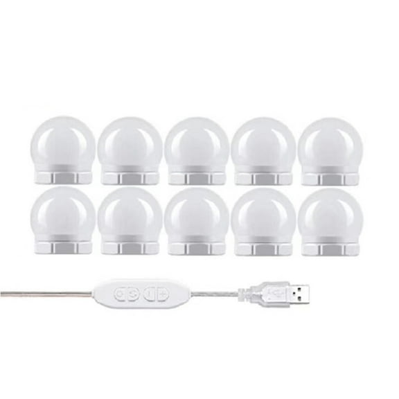 Vanity Mirror Lights, Dimmable LED Light Strip Kit, Makeup Vanity Bulbs, Adjustable Brightness for Home Decor, Easy Installation for Bathroom and Dressing Room