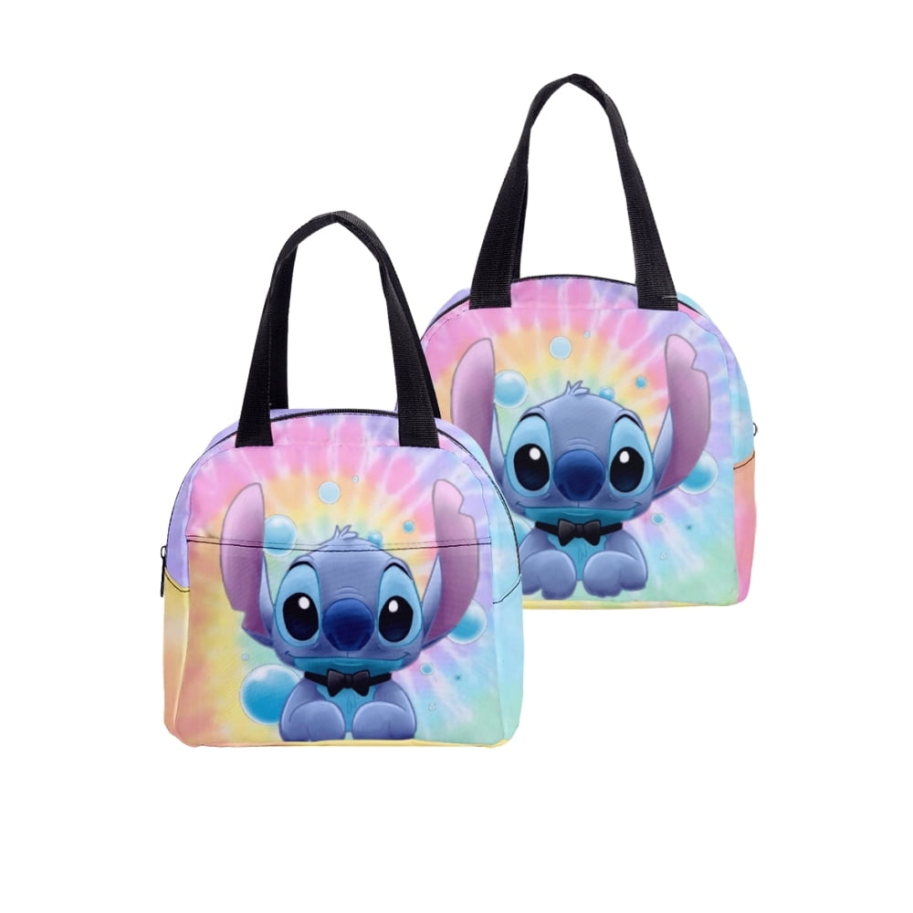 Stitch Disney Insulated Lunch Bag Lilo w/ 2-Piece Food Container Set – Open  and Clothing