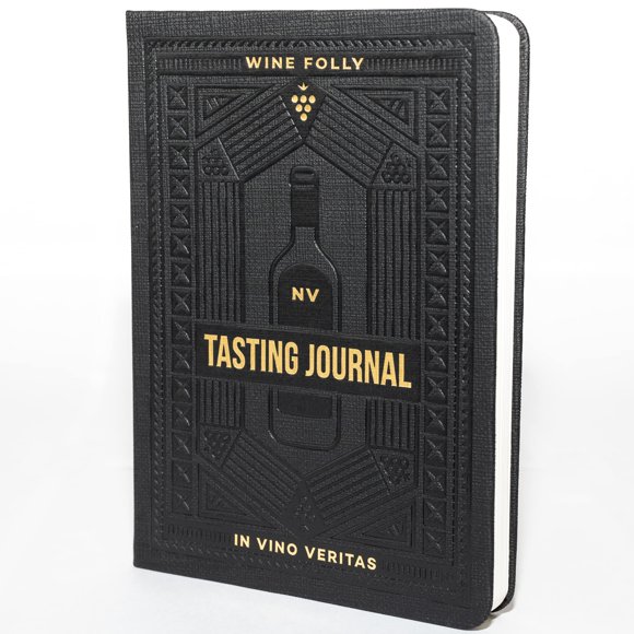 Diario de cata de vinos Wine Folly B6 13 x 18 cm con notas guiadas
