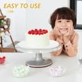 thumbnail image 4 of FOMIYES 4pcs Cake Base Plate Cake Display Equipment White Corrugated Paper for Multi-layer Display, 4 of 7