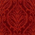 thumbnail image 2 of Toulouse TUE-002 18"H x 18"W Square Pillow Cover in Burnt Orange and Dark Brown, 2 of 3
