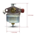 thumbnail image 2 of Carburetor Carb W/ Gaskets for Tecumseh 632055 632070 632078 632078A 632086, 2 of 7