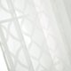 thumbnail image 4 of Cortinas transparentes Deconovo con diseño de enrejado marroquí, jacquard, para cocina, 132 x 91 cm, color blanco crema, 4 of 7