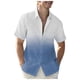 thumbnail image 1 of Camisas de Manga Larga para Hombres Moda Casual Impresión Cuello de Vuelta Blusa Transpirable para Diario Y de Negocios, 1 of 6