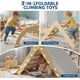 thumbnail image 2 of Qinaqin 7 en 1 Plegable Pikler Triángulo Set de Profundidad Madera Baby Climbing Toys con Arch Ramp Ladder Indoor Jungle Gyms Christmas Gift para Toddlers, 2 of 7