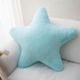 thumbnail image 5 of SSNTSY Star Plush Pillow Cute Throw Pillow 15.7 inch Decorative Pillow with Soft Faux Fur for Sleeping Bed Sofa Cushion Home Car, 5 of 8