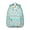 Greenish-blue-7, variant on Hemp Leaf Students Backpack Rasta Marijuana Leaf and Tie Dye Weed Aesthetic Psychedelic Colorful Cannabis Leaf School Bag