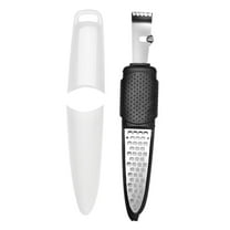 Huanledash Lemon Grater Citrus Zester Shredder Tool Effortlessly Non-slip Handle Cheese Ginger for Home Kitchen