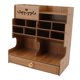 thumbnail image 5 of Estante Inmóvil De Escritorio Del Almacenamiento, Organizador De Escritorio De Madera De La Asamblea Fácil Con El Cajón Para El Hogar, 5 of 7