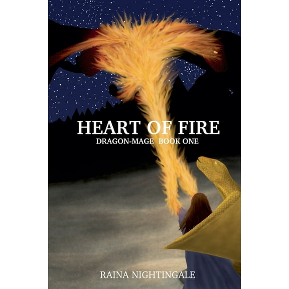 Dragon-Mage Heart of Fire, Book 1, (Paperback)