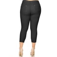 thumbnail image 3 of Women's Plus Size Casual Jean Jegging Pants Stretchy Comfort Pocket XL 2XL 3XL, 3 of 6