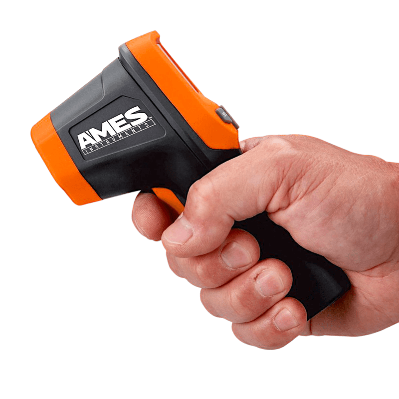 AMES INSTRUMENTS Digital 12:1 Infrared Thermometer Gun -58°F to 1022°F, 1 Pack, One Size