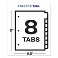 thumbnail image 5 of "Print And Apply Index Maker Clear Label Dividers, 8 Color Tabs, Letter | Bundle of 2 Sets", 5 of 5