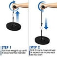 thumbnail image 4 of Adjustable Wrist Roller Forearm Exerciser with Grip Handles - Strength Training Fitness Equipment for Wrist and Forearm Muscle Development, 4 of 6