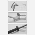 thumbnail image 5 of Vadktai Toilet Bowl Brush Without Holder, Bathroom Deep Cleaning Toilet Cleaner Scrubber Under Rim with Curved Bristle for Dead Corner Clean, Modern Rv Toilet Decorative Accessories, 5 of 6