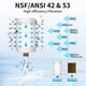 thumbnail image 3 of WINGSOL Filtro de agua WINGSOL PFAS, filtro de agua giratorio de 360° de acero inoxidable que elimina PFAS, PFOA/PFOS, cloro, metales pesados ​​y mal sabor, filtro de agua de fregadero de larga duraci, 3 of 5