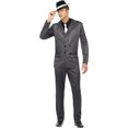 thumbnail image 5 of Smiffys Mens Gangster Pinstripe Costume, 5 of 5