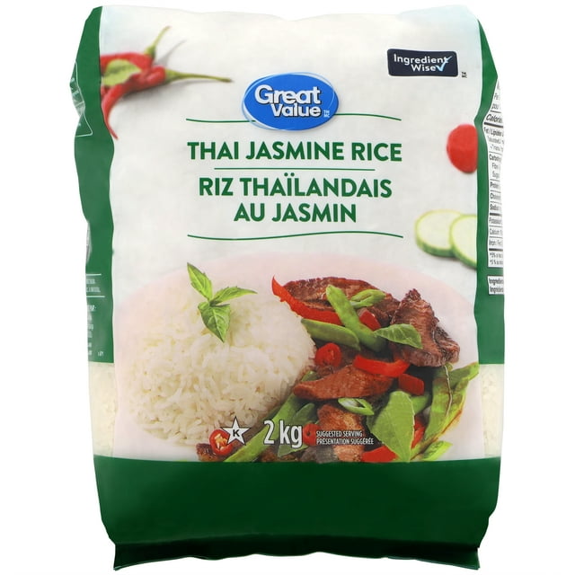 Riz thaïlandais au jasmin Great Value