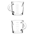 thumbnail image 2 of Vaso de chupito para espresso QWORK, 90 ml, con mango, 2 unidades, borosilicato, 2 of 7