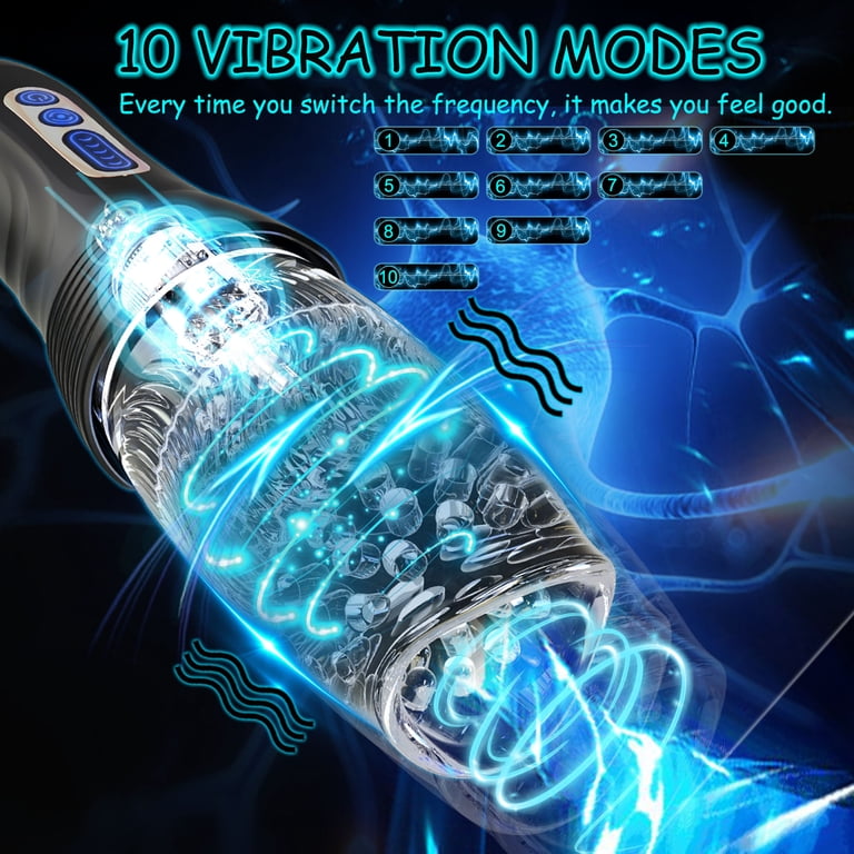ESVOW Thrusting Male Masturbator Sex Toys for Men 2 in 1 Stroker 5 Rotating & 5 Telescopic & 10 Vibrating Modes Automatic Adult Toy for Self-Pleasure Masturbation - Walmart.com ESVOW Thrusting Male Masturbator Sex Toys for Men 2 in 1 Stroker 5 Rotating & 5 Telescopic & 10 Vibrating Modes Automatic Adult Toy for Self-Pleasure Masturbation - Walmart.com