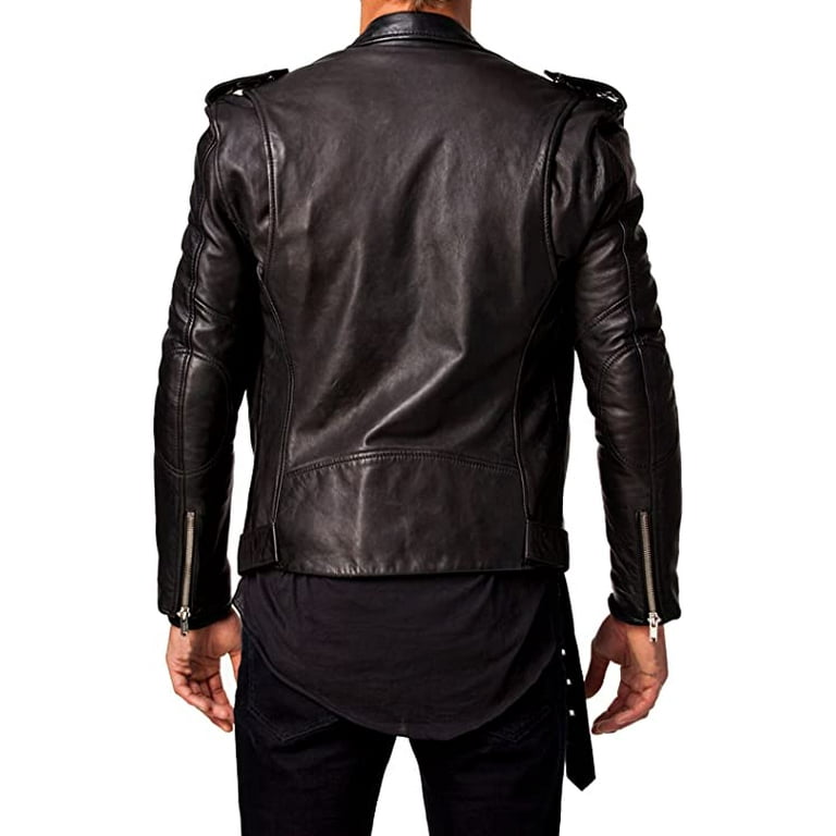 Vintage leather motorcycle jackets for men top