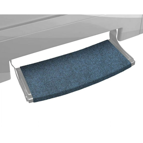 Prest-O-Fit 2-0382 Outrigger Radius XT RV Step Rug Atlantic Blue 22 In. Wide