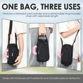 thumbnail image 5 of LINFANG Water Bottle Carrier Bag Water Cup Crossbody Bag Bottle Holder Carrier with Removable Adjustable Strap for 18 to 64 oz Cup, 5 of 8