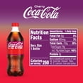 Coca Cola Cherry Soda Pop 20 fl oz Bottle Walmart com